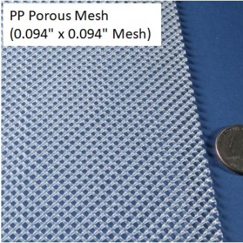 Polypropylene (PP) Porous Mesh - 30.5 x 30.5cm